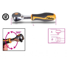 Beta 900/58 Irányváltós racsni 1/4" 52 fogú barkácsgép tartozék