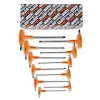 Beta 97TTX/S11 11 részes T-szárú Torx®-imbuszkulcs markolattal szerszám készlet
