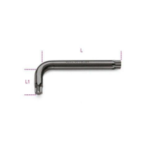 Beta 97TX 60 Hajlított Torx(R)-imbuszkulcs, barnított imbuszkulcs
