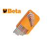 Beta Imbuszkulcs készlet 12 db-os hosszított normál végű - Beta