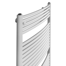 Betatherm BX 50780 (780*496) íves fürdőszobai radiátor, fehér, BX Curves törölköző szárító radiátor, fürdőszobai csőradiátor, BX Curves fűtőtest, radiátor