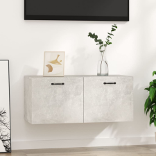  Betonszürke szerelt fa faliszekrény 80 x 35 x 36,5 cm bútor