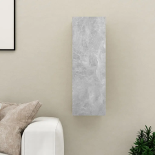  Betonszürke szerelt fa TV-szekrény 30,5 x 30 x 90 cm bútor