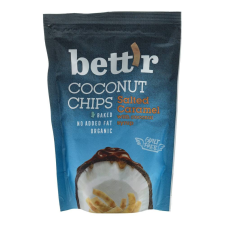Bettr BETTR BIO KÓKUSZ CHIPS SÓS-KARAMELL reform élelmiszer
