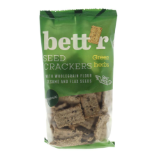 BETTR BIO KRÉKER MAGVAS ZÖLDFŰSZ. előétel és snack