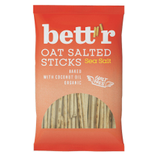 Bettr bio zab pálcika kovásszal tengeri sós 50 g előétel és snack