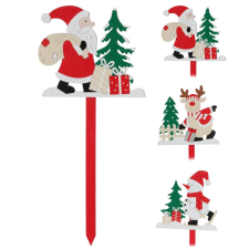  Betűző karácsonyi figurás dísz mdf 40cm dekorációs kellék