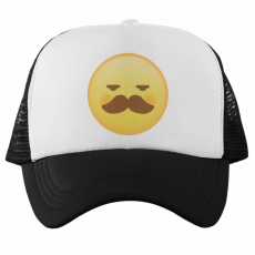  Betyár Emoji - Trucker Hálós Baseball Sapka