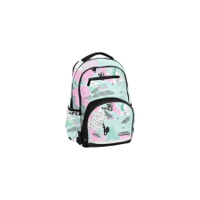 BeUniq iskolatáska, hátizsák - 2 rekeszes - Mint, pink (BU25AB-2804) iskolatáska