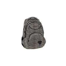  BeUniq Minnie Mouse hátizsák, iskolatáska - 3 rekeszes - Párduc mintás (DM23NN-2708) iskolatáska