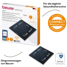 Beurer BF 880 WIFI diagnosztikai mérleg fekete (76008) (beu76008) mérleg