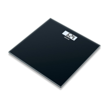 Beurer GS 10 BLACK (fekete) üvegmérleg 5 év garancia gyógyászati segédeszköz