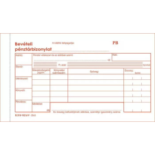  Bevételi pénztárbizonylat – 25 lap, 3 példány nyomtatvány - Féldoboz nyomtatvány