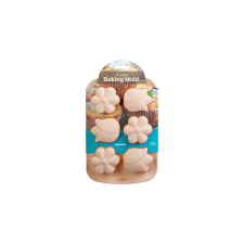 bewello 6 adagos virág alakú Bewello szilikon muffin sütőforma sütés és főzés