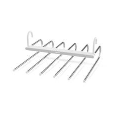 bewello Akasztható törölközőszárító,nadrágtartó vállfa fém 6 akasztóval (BW2028) fürdőszoba kiegészítő