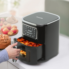  Bewello BW1002B olaj nélküli fritőz (airfryer) 1450W, 5l fritőz