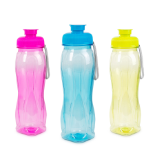 Bewello Delight Sport kulacs - műanyag, átlátszó - 750 ml - 3 színben 57213 kulacs, kulacstartó