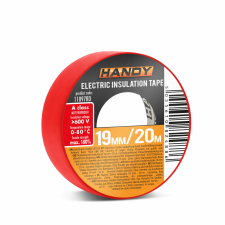 Bewello Handy Szigetelőszalag - 19 mm · 20 m -piros 11097rd villanyszerelés