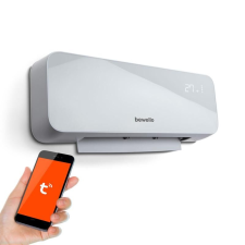bewello Smart fali hősugárzó - 1000/2000W - Tuya - 220 - 240V - opál medence kiegészítő