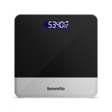 bewello Személymérleg - 180 kg - elemes - fekete / szürke (BW3010GY) mérleg