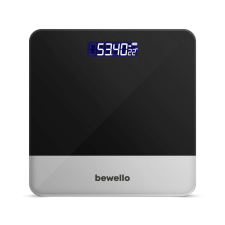 bewello Személymérleg - 180 kg - elemes - fekete / szürke - BW3010GY mérleg