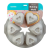 bewello szív alakú kerek szilikonos sütőforma 28x25,7x4,5cm 57535G