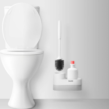 bewello WC kefe szett + tároló (225 x 100 x 135 mm) takarító és háztartási eszköz