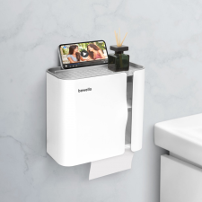 bewello WC-papír tartó szekrény - fehér - 248 x 130 x 230 mm fürdőszoba kiegészítő
