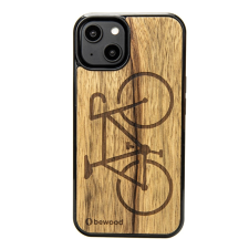 Bewood Bike Limba tok iPhone 15 - barna tok és táska