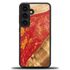 Bewood Neons Paris tok Samsung Galaxy A55 5G - barna-piros tok és táska
