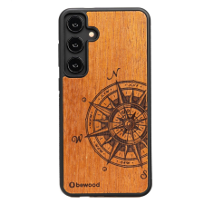Bewood Traveler Merbau tok Samsung Galaxy S24 Plus - barna tok és táska