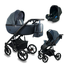 Bexa Air 3in1 multifunkciós babakocsi - Dark Blue + K2 Kite babakocsi