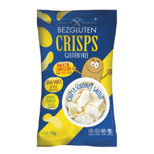  Bezgluten gluténmentes chips sós 70 g előétel és snack