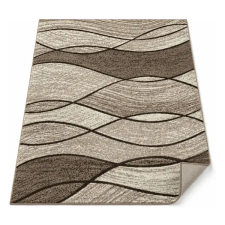  Bézs-barna hullámmintás modern szőnyeg 150 x 230 cm BPC-7 lakástextília