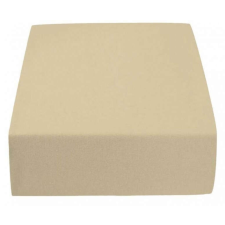 Bézs Jersey ovis gumis lepedő 60*120 cm lakástextília