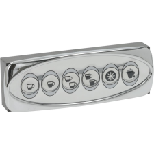 BEZZERA 6 GOMBOS NYOMÓGOMBOS PANEL kisháztartási gépek kiegészítői