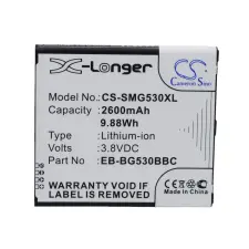  BG530CBU Akkumulátor 2600 mah mobiltelefon akkumulátor
