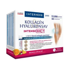 BGB Interherb Kft. Interherb Kollagén és Hyaluronsav Intense Shot ampulla 14db vitamin és táplálékkiegészítő