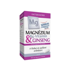 BGB Interherb Kft. Interherb Magnézium 250mg & B6-vitamin & Ginseng tabletta 30 db vitamin és táplálékkiegészítő
