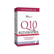 BGB Interherb Kft. Interherb VITAL Q10 és Rezveratrol kapszula 30 db vitamin és táplálékkiegészítő