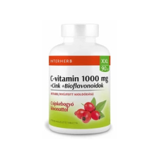 BGB Interherb Kft. INTERHERB XXL C-vitamin 1000 mg +Cink +Bioflavonoidok 90db vitamin és táplálékkiegészítő