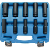 BGS 10-részes hosszított levegős dugókulcs készlet  1/2",  10-24mm