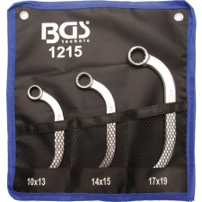 BGS 3-részes indítókulcs készlet     10*13-17*19mm villáskulcs