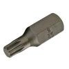 BGS Bordázott bitfej  M6,  3/8"   hossza: 30mm
