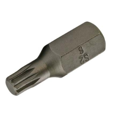BGS Bordázott bitfej M6, 3/8" hossza: 30mm bitfej készlet