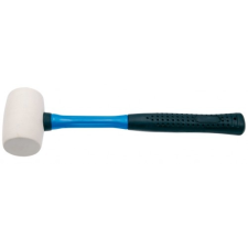 BGS Gumikalapács fehér fejjel 250g, átmérő: 48mm kalapács