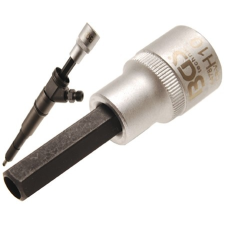 BGS Injektor imbuszkulcs 10mm, 1/2", belül furat autójavító eszköz