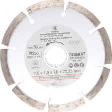 BGS Kraftmann Gyémánt vágókorong 115mm (BGS 3931) csiszolókorong és vágókorong