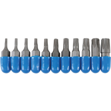BGS Technic 11 részes Torx speciális bitkészlet 1/4" (BGS 784) bitfej készlet