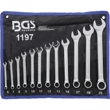 BGS Technic 12 részes csillag-villás kulcs készlet 6-22mm (BGS 1197) villáskulcs